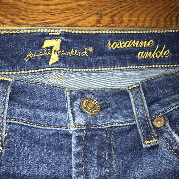 7 For All Mankind Roxanne Ankle Jeans - Picture 2 of 6
